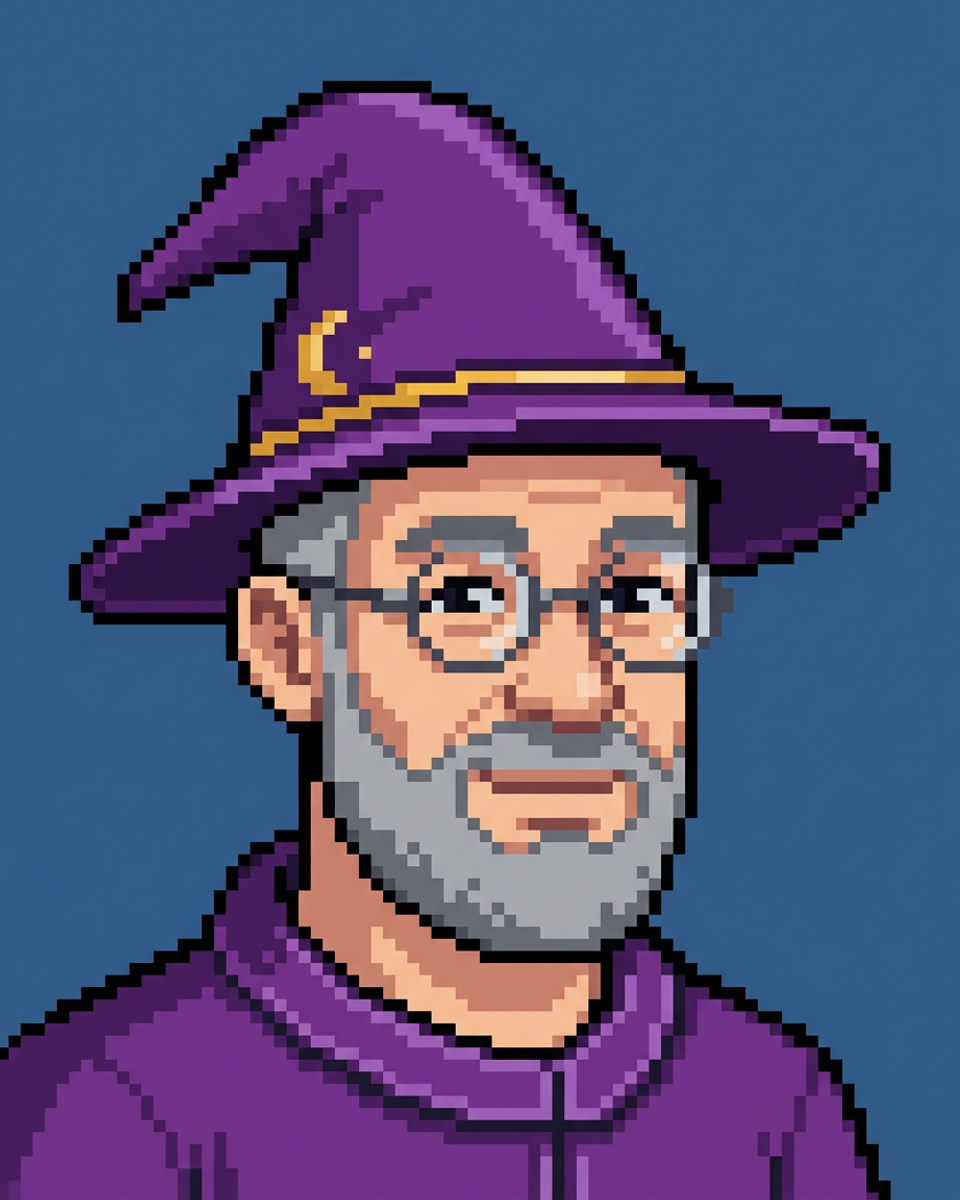 Pixel art avatar portrait style preview
