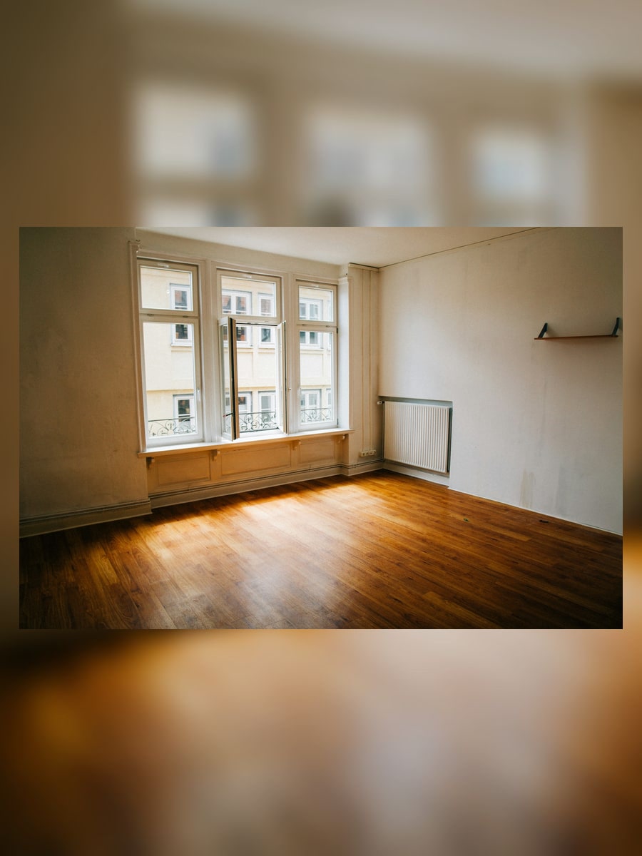 Bedroom sample before AI room design generation