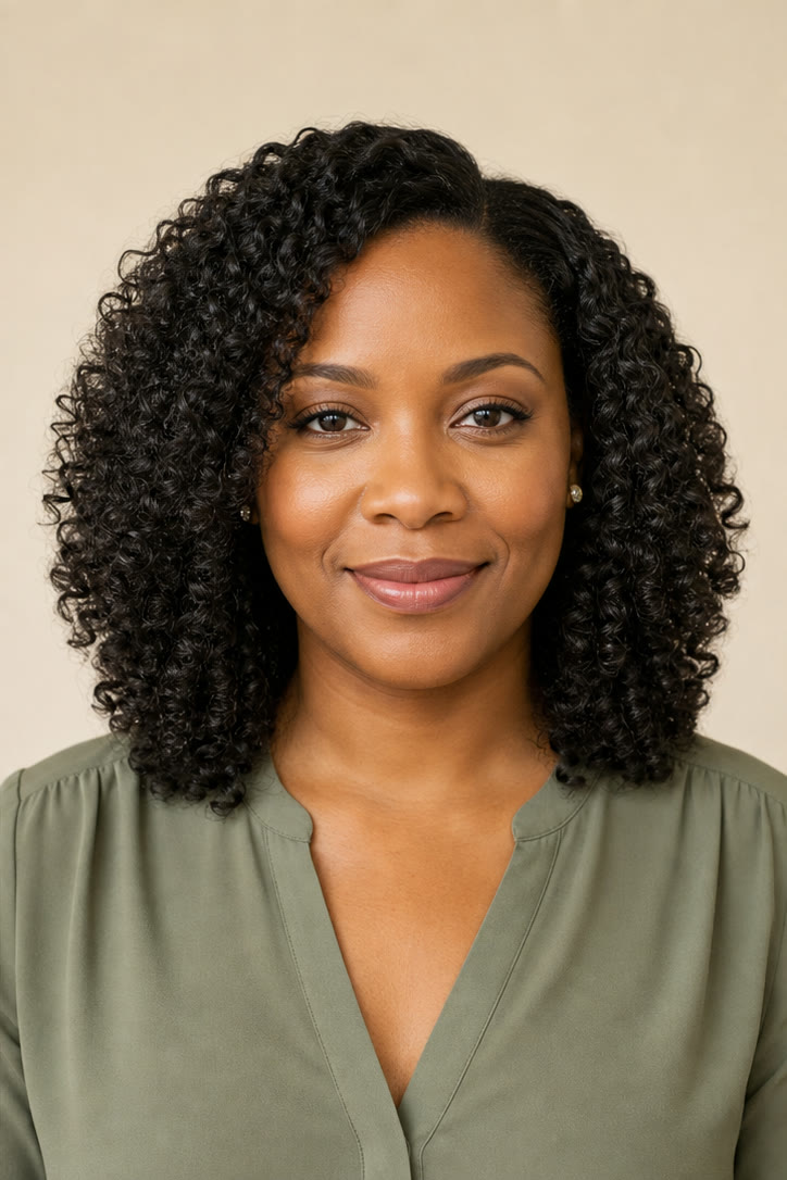 Defined curl direction available in the curly hair generator