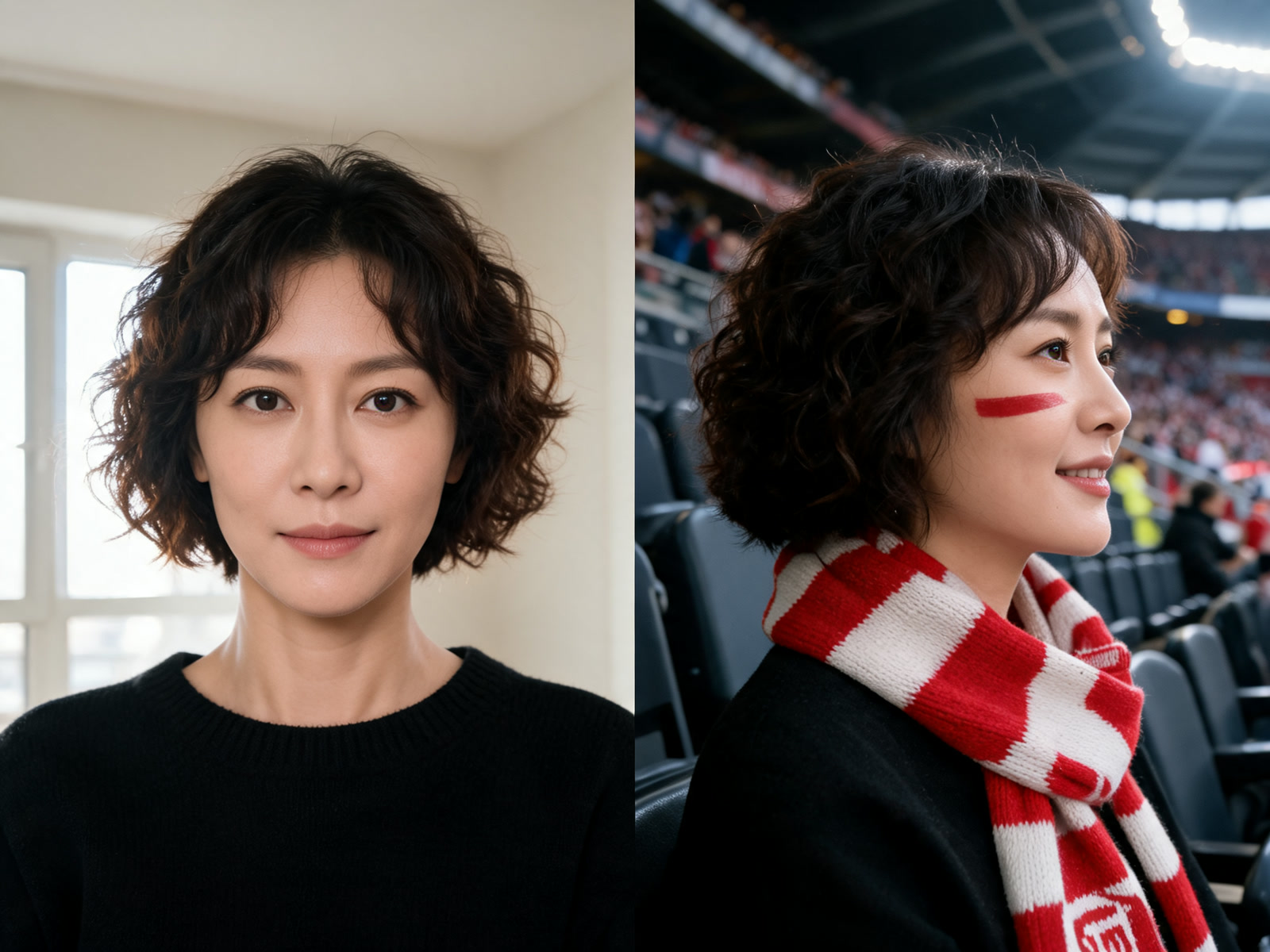 World Cup profile picture before and after comparison