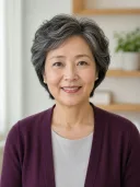 虚构成年人人像增强示意：自然肤色