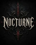 原创哥特艺术字 ＮＯＣＴＵＲＮＥ
