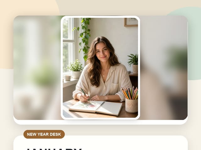 Free AI 2026 Calendar Generator from Your Photo