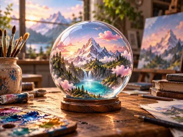 AI Image Generator — thematic cover illustration