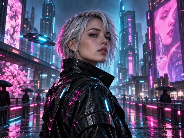 Cyberpunk Image Generator: Create Futuristic AI Art — thematic cover illustration